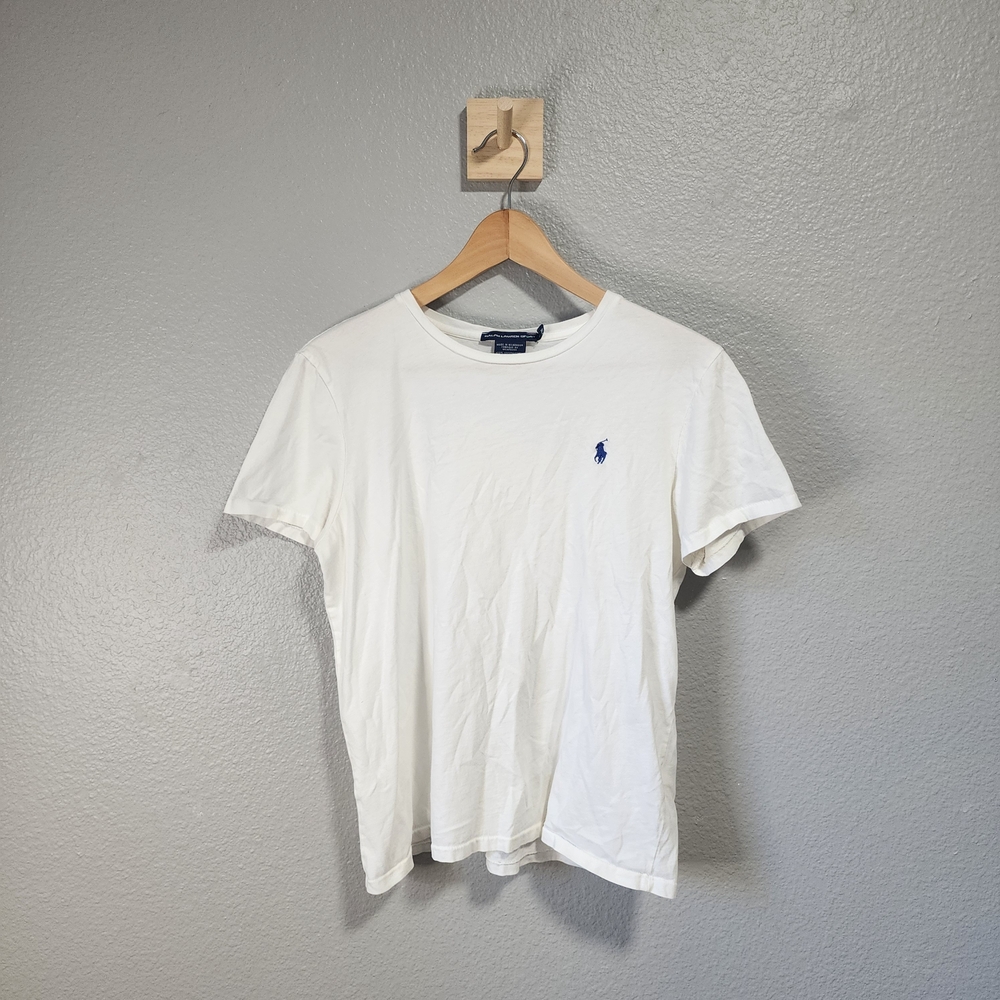 Ralph Lauren Sport White Cotton Tee